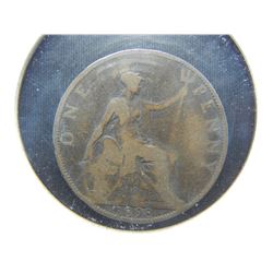 1898 Great Britain Penny.