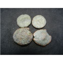 (4) 175-330 AD ANCIENT ROMAN COINS
