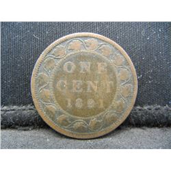 1891 CANADIAN ONE CENT