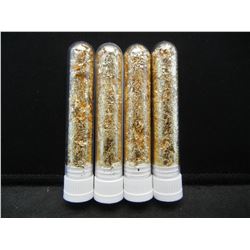 (4) Vials of Leaf Flakes