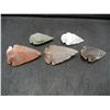 Image 2 : 5-AGATE/ARROW-HEADS, AGE UNKOWN