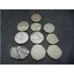 (10) 175-330 AD ANCIENT ROMAN COINS