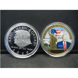 (2-TRUMP MEDALS), PROOF