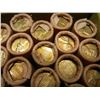 Image 4 : COMPLETE 50 roll box of 1960-D Sm date/Lg  date BU cents. 2,500 coins!!!
