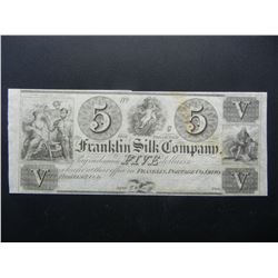 Uncirculated 1850s Franklin (Portage Co.)