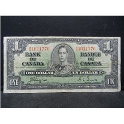 1937 Canada King George VI Dollar