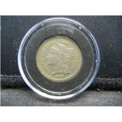 1867 3 cent nickel