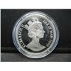 Image 3 : 2000 Isle of Man SILVER 925 Millennium Crown. Proof. Silver Eagle size!