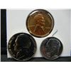 Image 2 : 1955 GEM PROOF Penny, Nickel and Dime.
