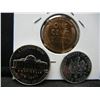 Image 3 : 1955 GEM PROOF Penny, Nickel and Dime.