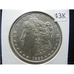 1886 Key year Morgan Dollar.