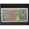 Image 1 : WWII Germany 20 Reichsmark.