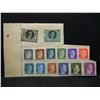 Image 1 : Famous German Leader stamp block.