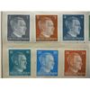 Image 3 : Famous German Leader stamp block.