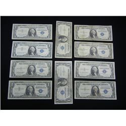 10- 1935/1957 Different letters Silver $1 Certificates