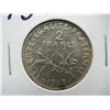 Image 1 : 1918 France SILVER 2 Franc. BU