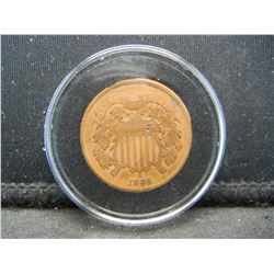 1865 CIVIL WAR 2 cents.