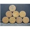 Image 2 : (8) Different Indian Head Cents