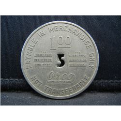 One Dollar New river Company Coal Script Cranberry, W. VA.