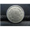 Image 2 : 1881 Three Cent Piece With Damage