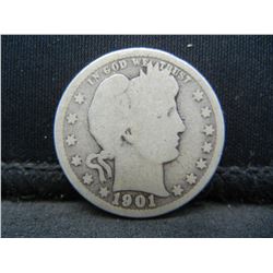 1901 Barber Quarter