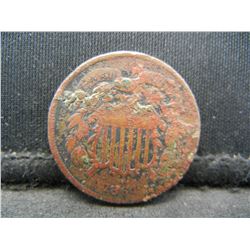 1864 Two Cent Piece