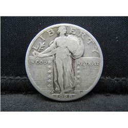 1928 S Standing Liberty Quarter