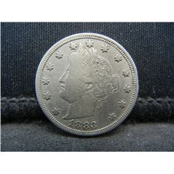 1883 With Cents Liberty Nickel