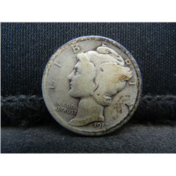 1917 D Mercury Dime