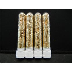 (4) Vials of Leaf Flakes