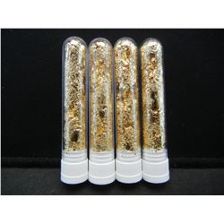 (4) Vials of Leaf Flakes