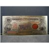 Image 1 : ten Dollar Bison Note 24K Gold Foil Note (NOT LEGAL TENDER)