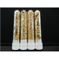 (4) Vials of Leaf Flakes