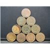 Image 2 : (10) Indian Head Cents
