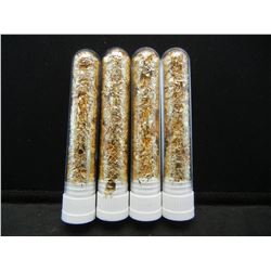 (4) Vials of Leaf Flakes