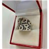 Image 2 : Ladies Simulated Diamond Ring with 925 Sterling SIlver Mount