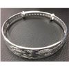 Image 3 : Dragon & Phoenix Fine Jewelry 925 Silver Bangle