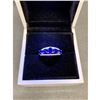 Image 3 : Ladies Size 7 Blue 5 Tanzanite Stone On S925 Ring
