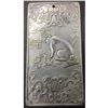 Image 1 : Tibetan Silver Bullion Depicting The Year Of The Pig