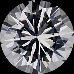 Natural Sri Lanka Extra Fine White Sapphire - Round Cut- AAA+ Grade