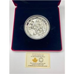 2017 $100 Fine Silver Coin - 1867 Confederation Medal