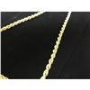 Image 2 : 10k Yellow Gold Custom Designed Rope Chain Weight 40.5 Grams