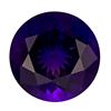 Image 1 : NATURAL AFRICAN EXTRA FINE DEEP VIVID PURPLE AMETHYST - ROUND CUT - AAA+ GRADE