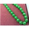 Image 2 : Elegant Large Jade Bead Necklace