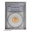 Image 3 : 1945 1C MS67 Red PCGS. A beautiful honey-gold Superb G 1945[1C] MS67 Red PCGS.
