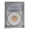 Image 3 : 1947 1C MS67 Red PCGS. Deep fiery-red color overall wi 1947[1C] MS67 Red PCGS.
