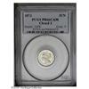 Image 3 : 1873 3CN Closed 3 PR66 Cameo PCGS. Untoned with bright 1873[3CN] Closed 3 PR66 Cameo PCGS.