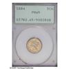 Image 1 : 1884 3CN PR65 PCGS. Bright proof surfaces display whis 1884[3CN] PR65 PCGS.