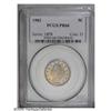 Image 1 : 1902 5C PR66 PCGS. Luminous proof surfaces are overlay 1902[5C] PR66 PCGS.