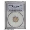 Image 3 : 1873-CC 10C Arrows VG8 PCGS. Among the rarest Seated D 1873-CC[10C] Arrows VG8 PCGS.